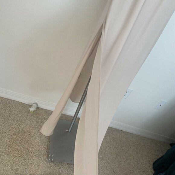 NWT Show Me Your Mumu Hacienda Maxi Dress SMALL Show Me The Ring Crisp beige - Picture 8 of 12